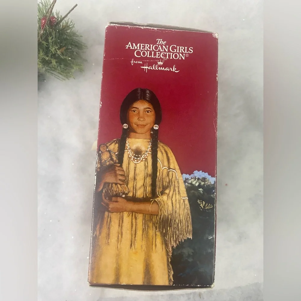 Vtg American Girl Collection Ornament by Hallmark Kaya Traditional Outfit 2002